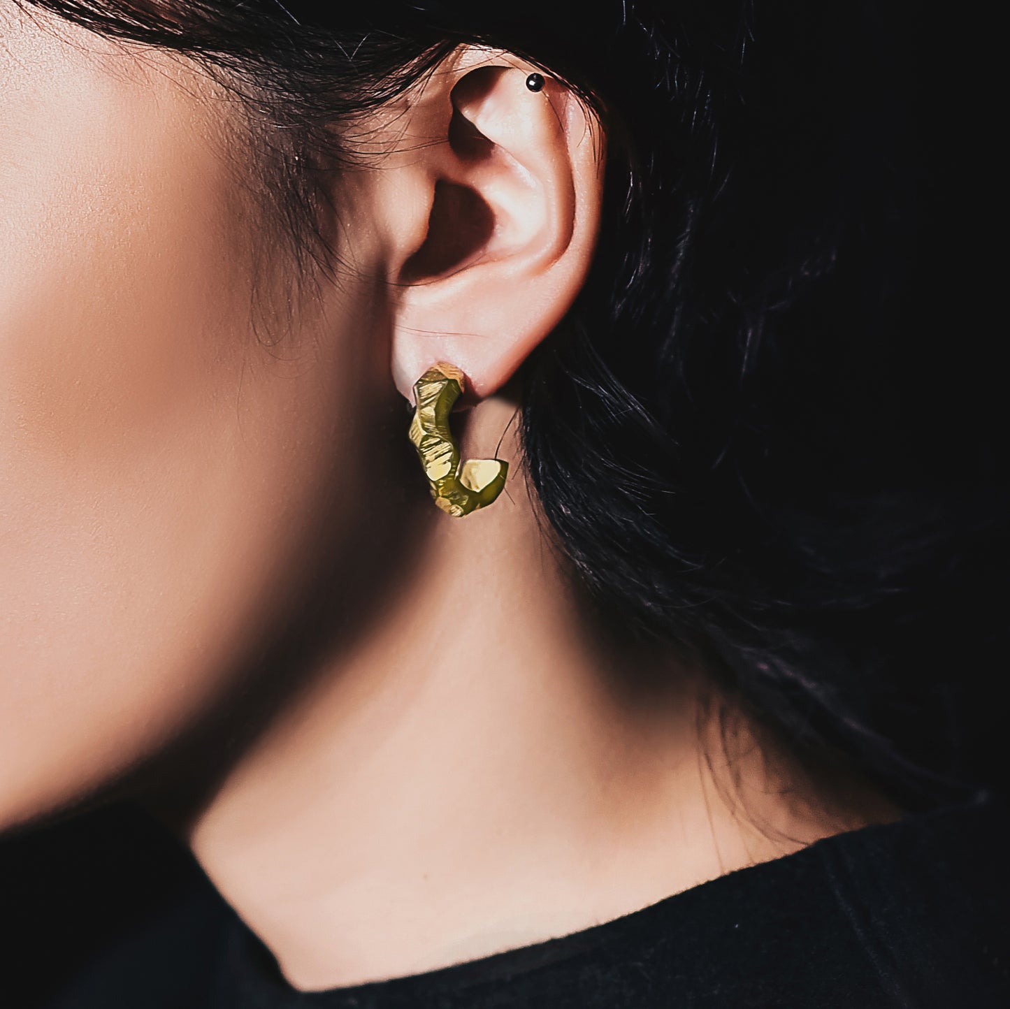 Meteor - Lost Stars Hoop Earrings (18K Gold Plated)