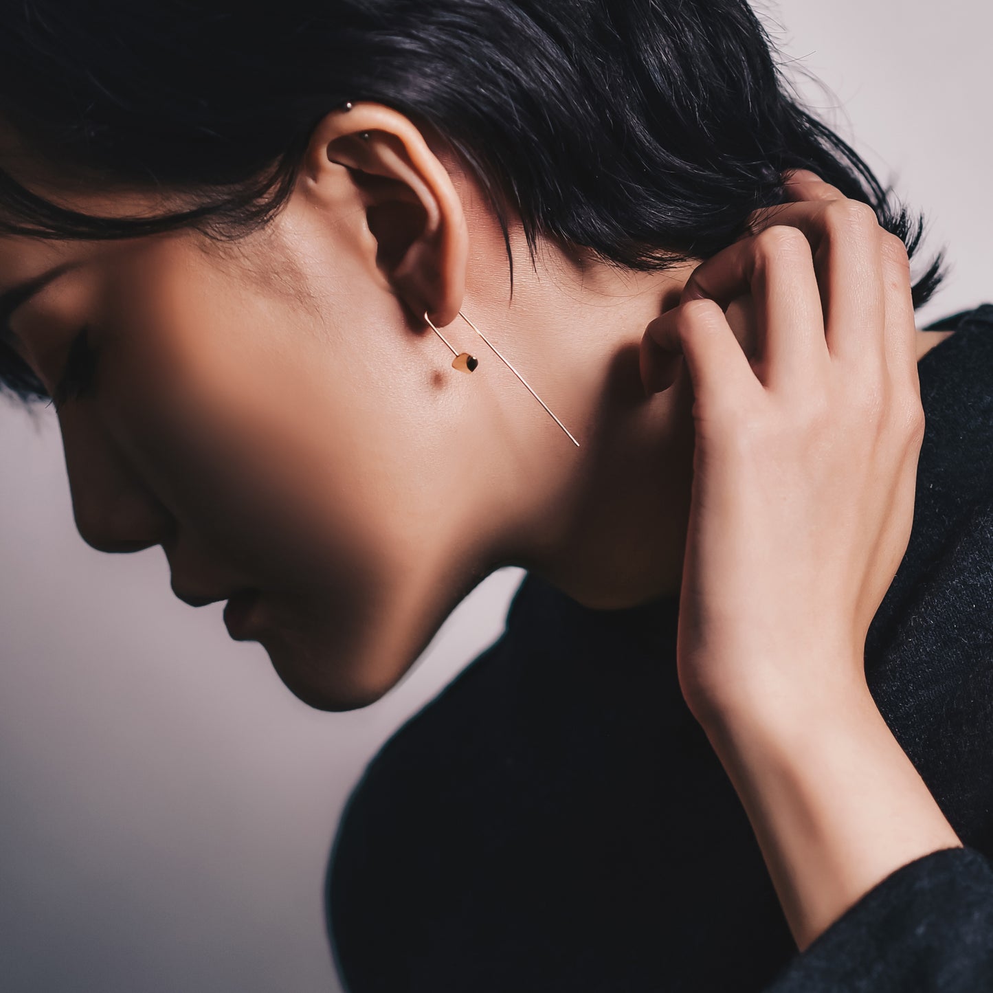 Meteor - Lost Stars Silver Hook Earrings (18K Gold Plated)