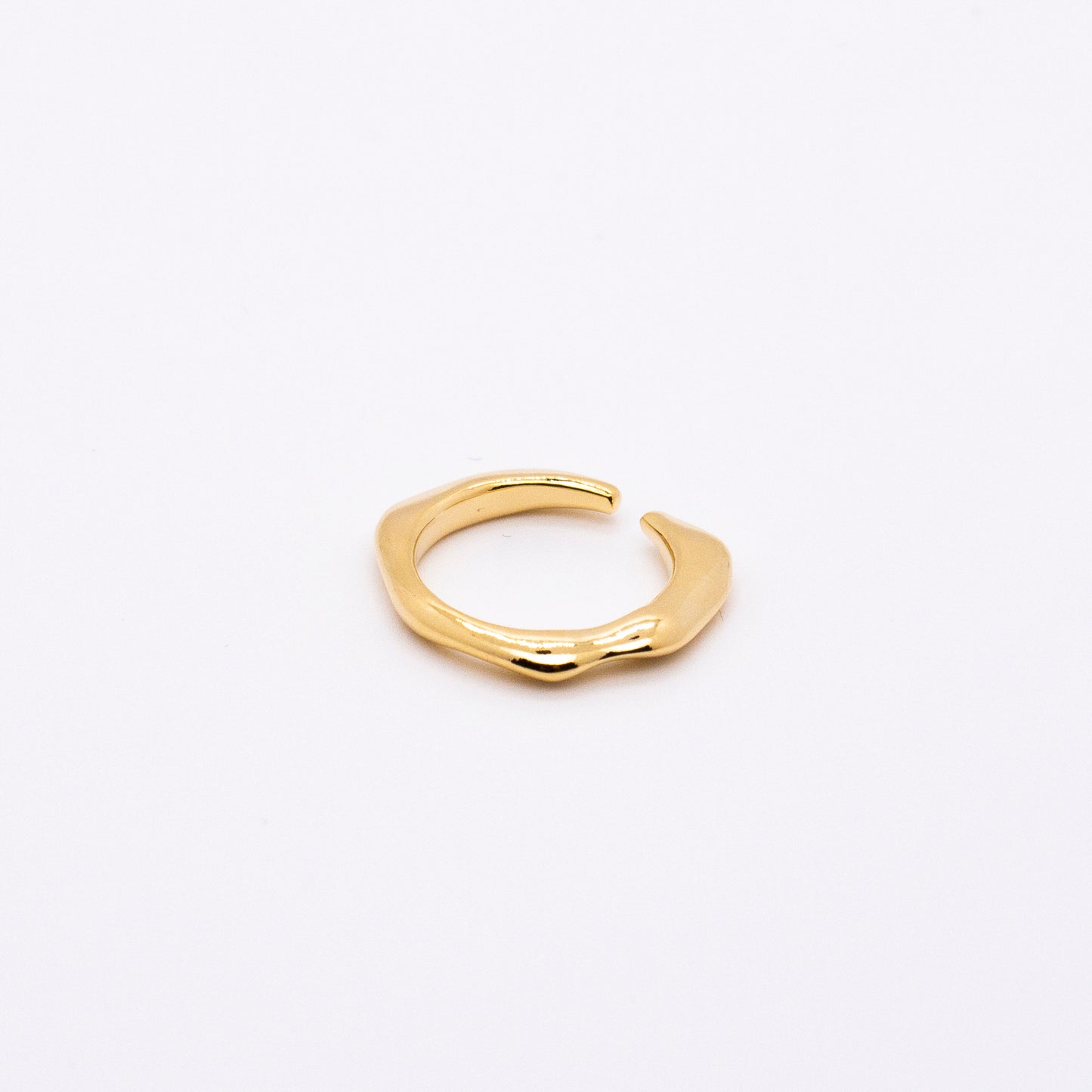 Bubble Nebula - Hoop Ear Cuff + Bubble Threader Earring (Gold Plated)