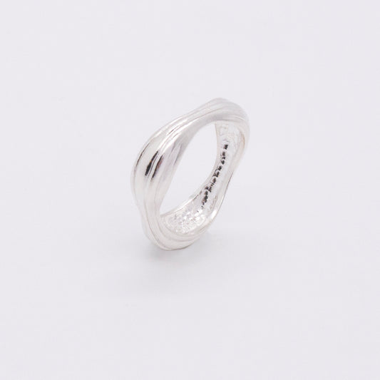 Solar Flares - Coronal Rain Ring (Silver)