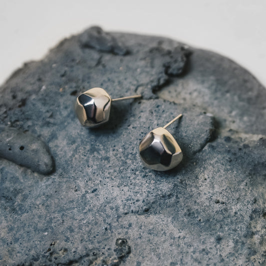 Meteor - Lost Stars Silver Ear Studs - Small (Silver) 