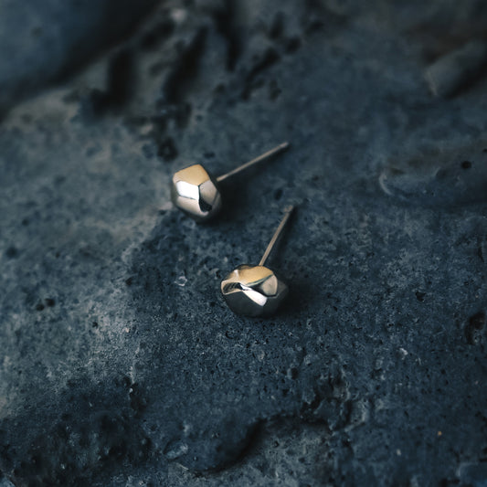 Meteor - Lost Stars Silver Ear Studs - Mini (Silver) 