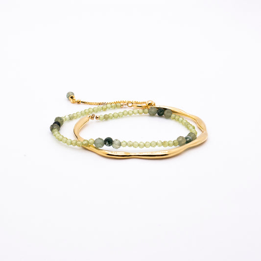 Bubble Nebula - Bracelet (Gold Plated) 