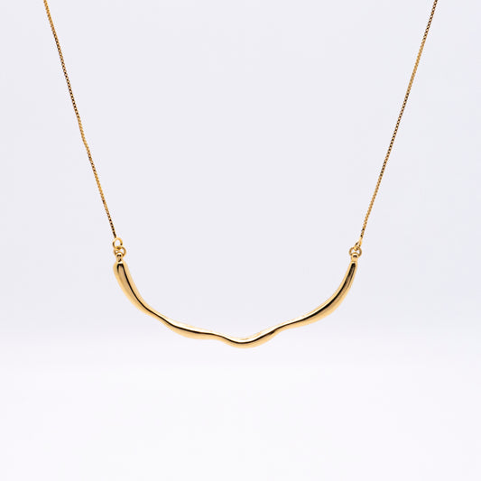 Bubble Nebula - Dainty Necklace (14K Gold Plated)