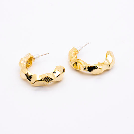 Meteor - Lost Stars Hoop Earrings (18K Gold Plated) 