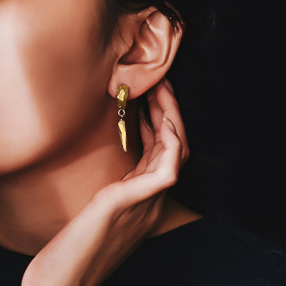 Meteor - Lost Stars Drop Earrings (18K Gold Plated)