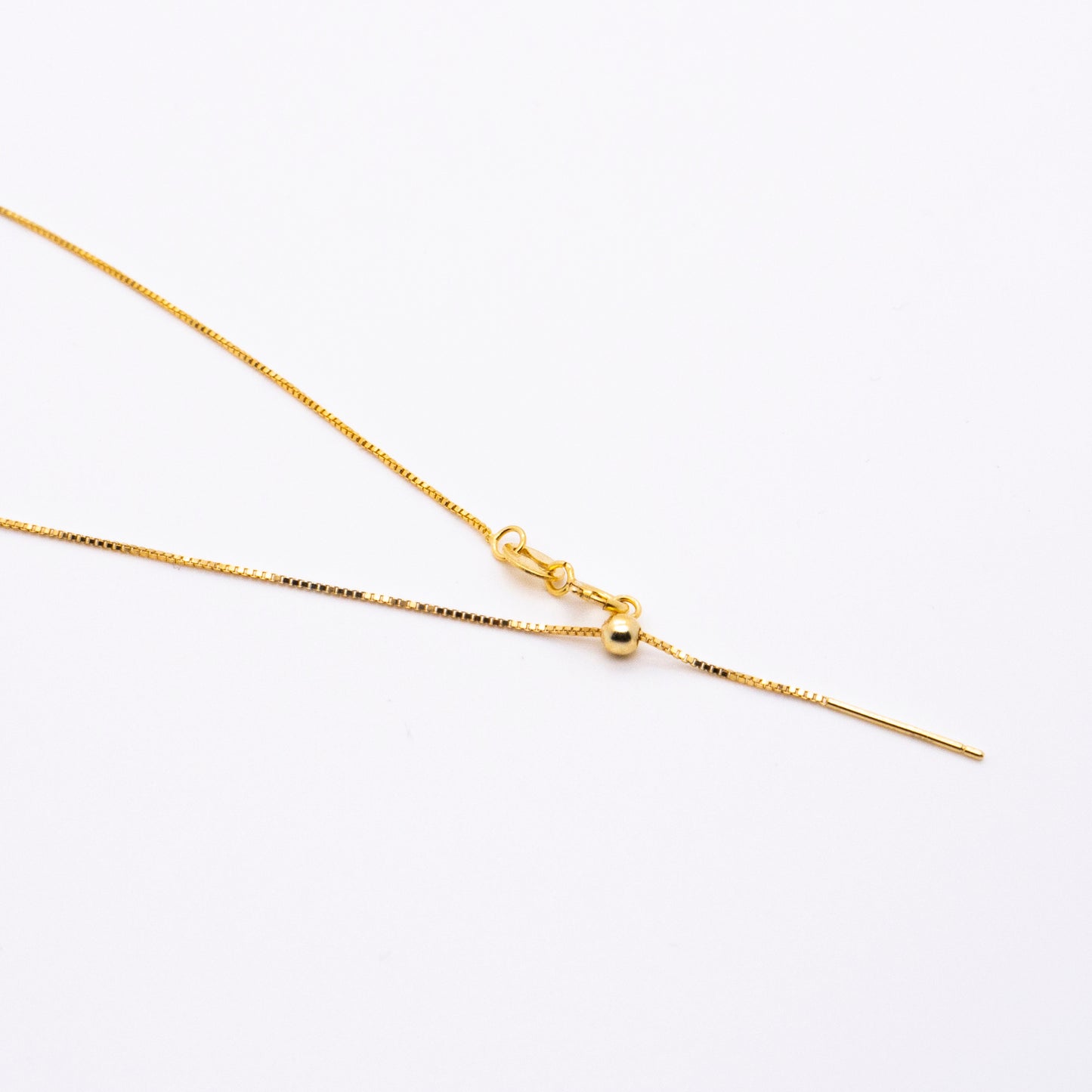 Bubble Nebula - Bubble Dainty Necklace (14K Gold Plated Silver)