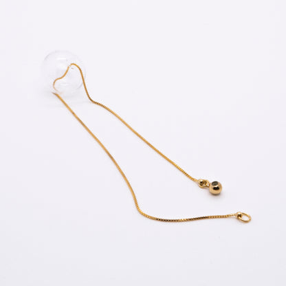 Bubble Nebula - Hoop Earrings (14K Gold Plated)