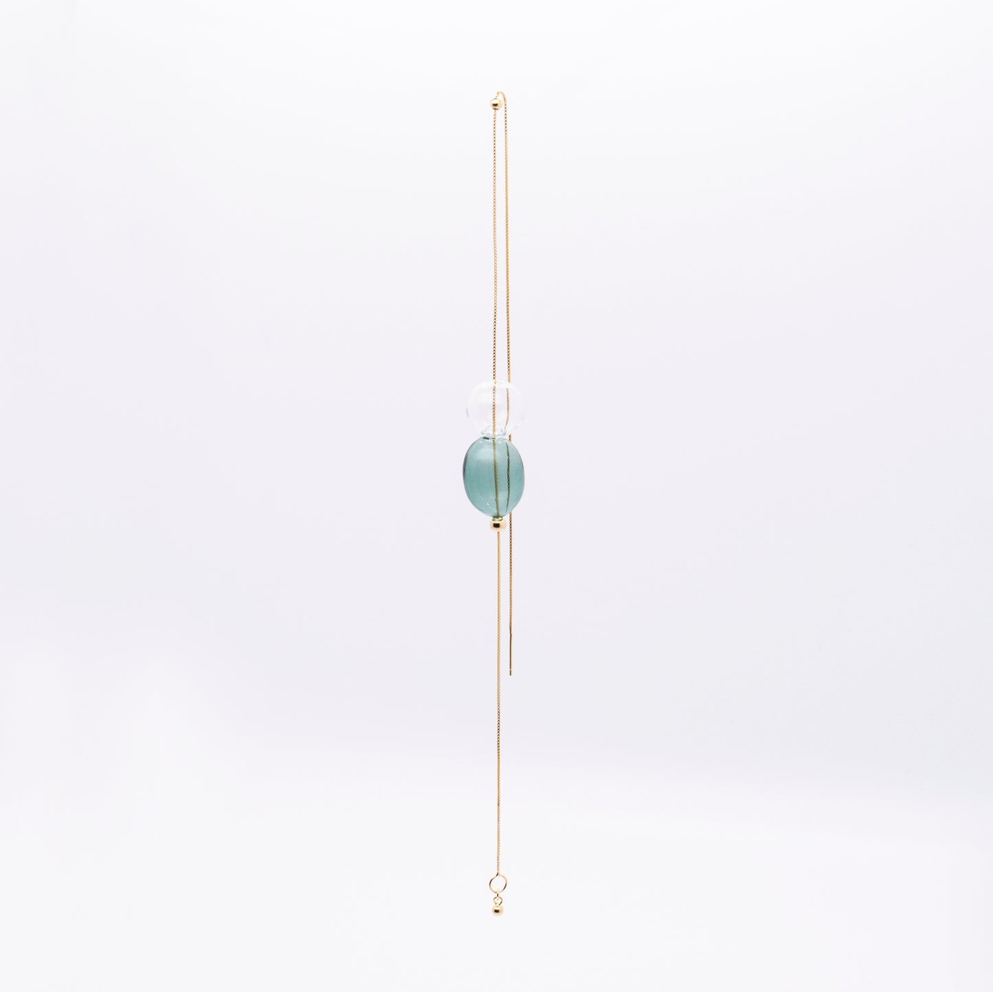Bubble Nebula - Bubble Threader Earring (Gold Plated) 