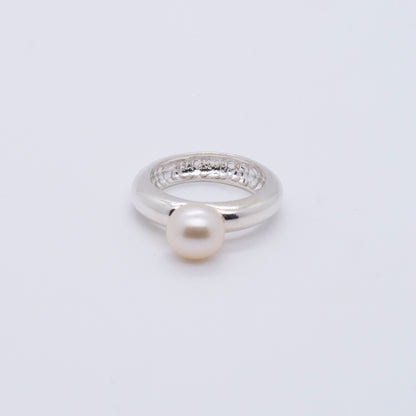 Multiverse - Classic Pearl Ring (Silver)