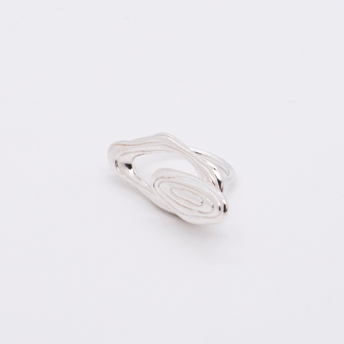 Solar Flares - Magnetic Storm Ring (Silver)