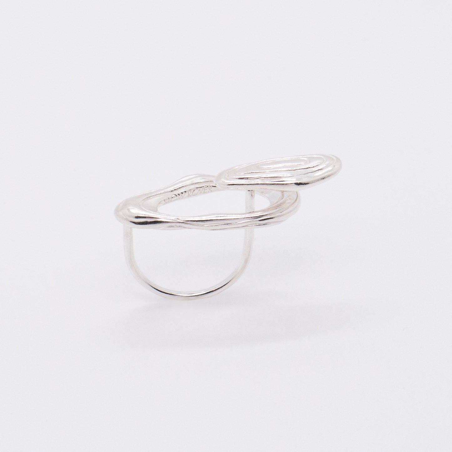 Solar Flares - Magnetic Storm Ring (Silver)
