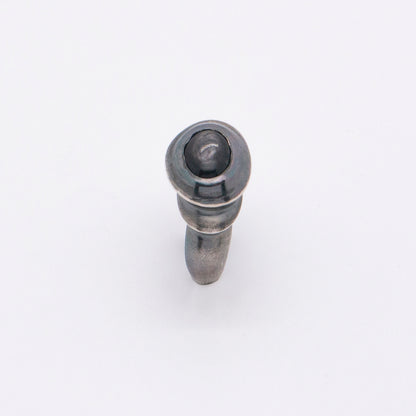 Solar Flares - Sunspots Hypersthene Ring / Ear Cuff (Oxidised Silver)