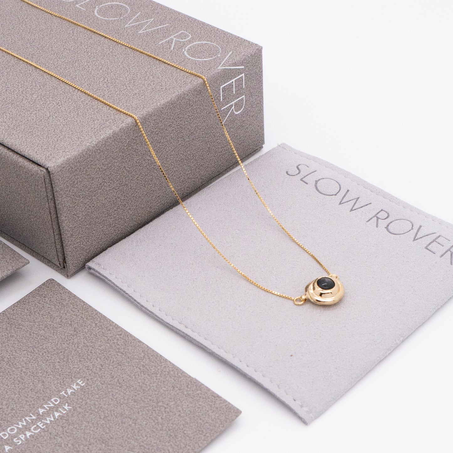 太陽閃焰 太陽黑子金運石鎖骨鍊-厚鍍18K金